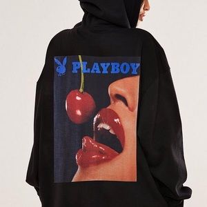 Missguided x Playboy Oversized Hoodie